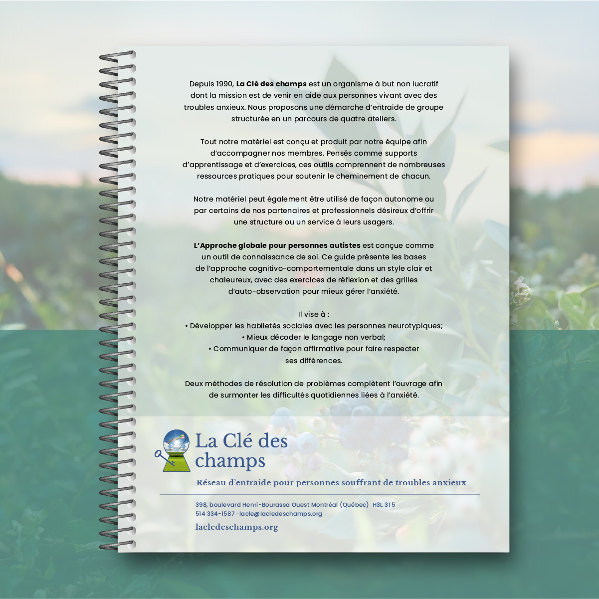 Approche globale pour personnes autistes